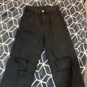 Black baggy jeans only worn 2x